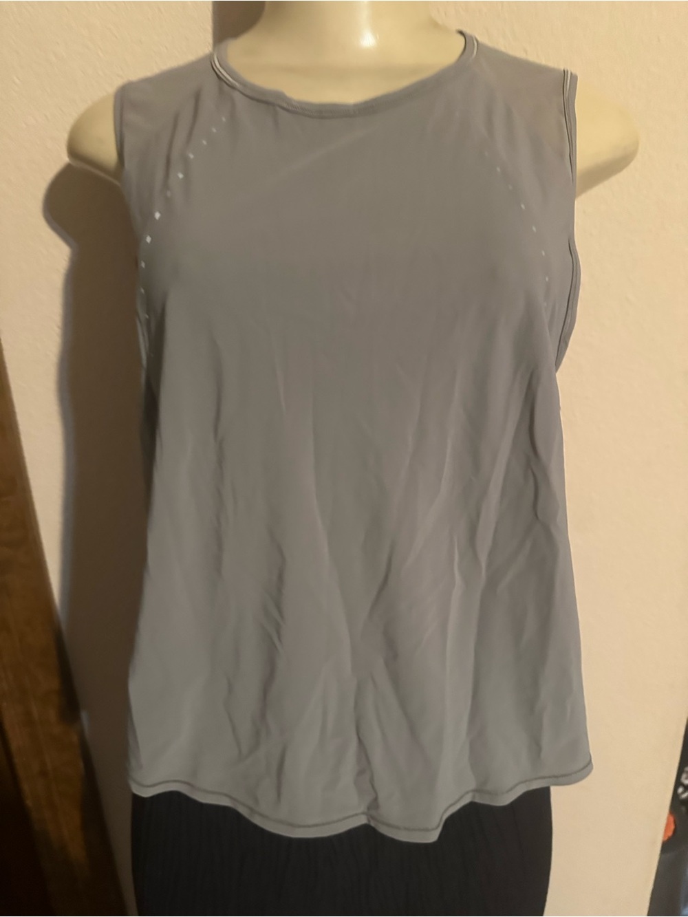 lululemon athletica Gray Performance Tank Top
